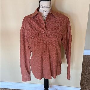 Rockies Women's Red Button Down Shirt